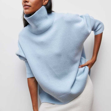 Avery | High-collar sweater
