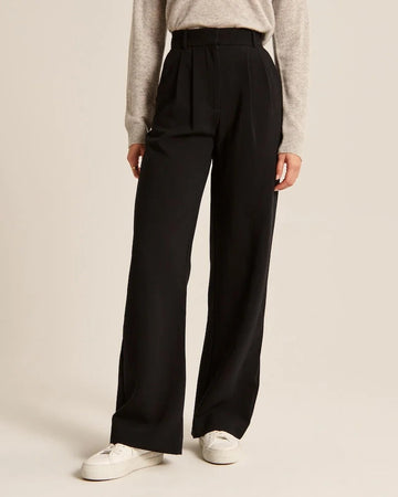Tailored Wide-Leg Pants |