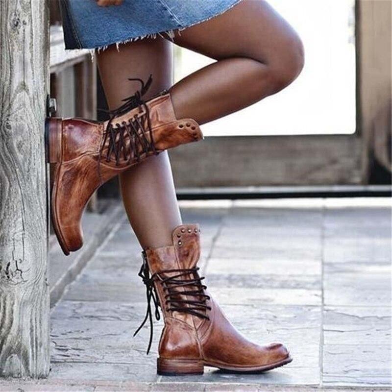 Anita | Stylish Leather Booties