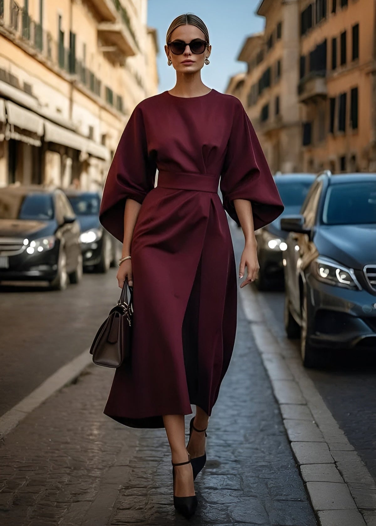 Victoria | Elegant Sleeve Dress