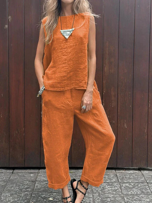 Viviana | Handcrafted Cotton Summer Set